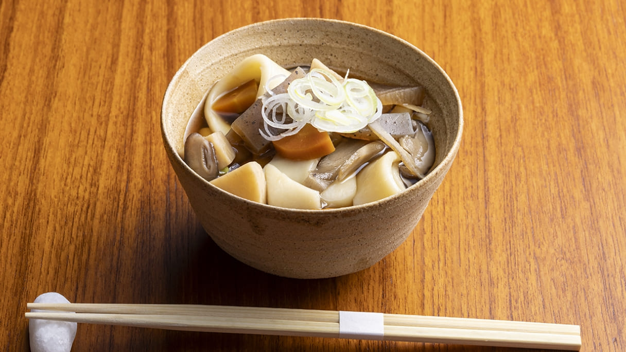 郷土料理「おきりこみ」
